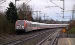 DB 101 110-5  Frankfurt  mit dem LPF 78082 rauscht hier durch Schleswig Richtung Flensburg.