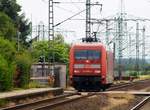 DB 101 098-2 als LZF 48032 auf dem Weg nach Flensburg um dort einem IC Schadwagen abzuholen.