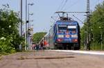 DB 101 042-0  ECO  mit dem IC 2407 nach Köln aufgenommen beim Halt in Schleswig.