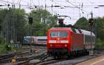 DB 101 060-2 und 120 122-7 verlassen hier mit dem IC den Hamburger Hauptbahnhof Richtung Hamburg-Altona.