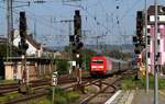 DB 101 127-9 mit IC Einfahrt Koblenz Hbf 11.09.2023