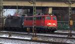 DB E10 509/ 110 509-7/ ab 12.2005 115 509-2, Alter 50 Jahre seit 01.2019 z-gestellt, Hamburg-Harburg 04.12.2010