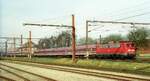 DB E 10 200 mit Sonderzug, Pattburg 11.03.2007