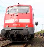 111 001-4 ausgestellt am 29.09.2012 im DB Museum Koblenz-Lützel