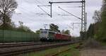 RailAdv 111 082-4 mit DSB EB 3219-0,3218-2 und 3221-6 sowie 3220-8.