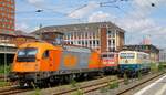 RTD 1216 901 + DBGz 111 174 + DB 111 191 Münster Hbf 09.06.2024