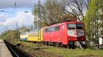 T4T 111 207-7 + Funkmessewagen 60 80 99-24 200-0 (P) 296.3 + T4T 218 003-2 Hamburg Altona 25.04.2023 M.S/D.P