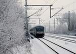 Nun fährt er schon einige Jahre und heute zum ersten Mal so wie in der Wagenstandsanzeige am Bahnsteig angegeben ist nämlich mit Steuerwagen...allerdings ist dies hier der Lr 2417 der mit