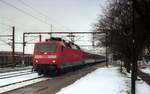 DB 120 113-6 mit IR/IC nach Hamburg.