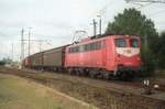 DB E40 019/ 140 019-1 Flensburg Weiche 01.09.1998