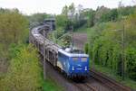 EVB 140 866 mit BLG Autotransportwagenzug Ausf.