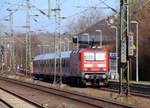 Eine weitere Ex-Triererin in Diensten der DB Regio S-H, 143 930-6 mit der RB nach Flensburg beim Halt in Schleswig.