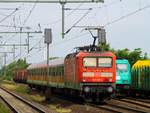 DB Regio 143 966-0 mit der RB nach Flensburg verlässt hier Jübek.