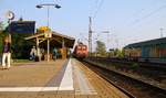 DB Regio 143 295-4 mit der RB nach Flensburg festgehalten im Bhf Schleswig.