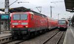 RB 143 107 mit RB 75 nach Wiesbaden. Aschaffenburg Hbf 22.03.2017