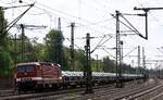 DeltaRail 243 559-2 mit Sterne Transport auf BLG Flachwagen. HH-Harburg 04.05.2024