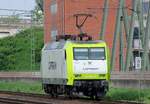 Captrain/ITL 145 095-6(Unt/BTK/23.10.13) Am Umspannwerk 12.05.2018