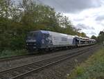 145 026 mit dem mittäglichen AUdi-Zug gen Heidelberg.