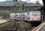 DB 146 572-3 mit IC 2037 nach Leipzig in Hamburg-Harburg.