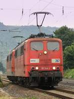 RBH 267/151 144-3 und RBH 268/151 004-9 aufgenommen bei Boppard-Fellen.