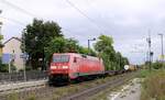 DB 152 024-6  Flodder  mit Tragwagen-Mischer.