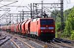 DB 152 061-8 mit Cerealienzug HH-Harburg 28.05.2022