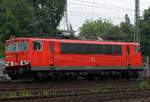 155 123-3 fuhr am 29.06.13 einsam durch HH-Harburg.