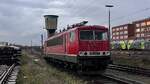 Leipziger Bahn Kultur mit ihrer 155 059-9 zu Gast in Hamburg. HH-Altona 26.11.2024 Foto D.P/ Bearbeitung M.S