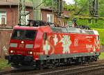 DB 185 142-7  Schweiz  auf Solotour in Hamburg.