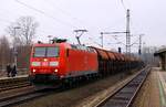 DB 185 052-8 mit dem 62461/471 aus Flensburg auf dem Weg nach Hamburg.