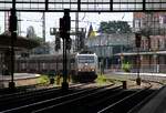 Durch den Bahnhof geschaut....TXL 185 531-1 mit ARS Autozug, Bremen Hbf, 30.06.2012