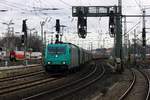 RBSAF 6185 615-0 durchfährt hier mit einem Coil Transport den Bremer Hauptbahnhof.