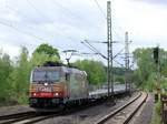 BRLL/HSL 6185 602-8 mit BLG Autotransport-Leerzug, Schleswig 24.05.2017