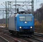 AlphaTrains/VPS 185 516-2 rollt hier Solo durch Hamburg-Harburg.