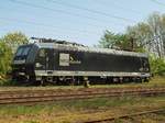 MRCE/CFL Cargo 185 552-7 abgestellt im Gbf Padborg.