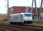 ITL/BLG Logistics 185 562-6 aufgenommen am Umspannwerk HH-Waltershof/Dradenau.