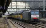 MRCE 185 544-4 mit ARS Autologistikzug Bremen Hbf 26.02.16