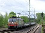 HSL/BRLL 185 602-0 mit BLG Auto Leer Transport Zug Schleswig 24.05.2017