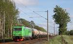 GreenCargo Br 5404 mit Lineas GZ Einfahrt Padborg.