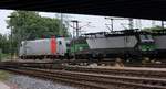 ELL 193 734-1 und ECP/RP 185 685-5 Waltershof 27.06.2020 (08900)