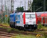 Lokomotion/Komvbierkehr 185 665-7 Bremen Hbf 10.07.2021