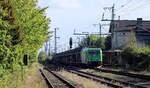 GreenCargo Br 5404 mit dem L-Wagen Zug oder Volvo Zug nach Schweden.