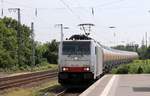 Railpool/Lineas 186 449-5 Krefeld-Uerdingen 14.06.2019