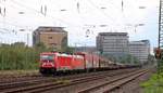 DB 187 151 + 185 155 mit Gterzug Dsseldorf-Rath 11.07.2020