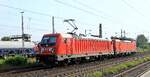 DB 187 161-5 REV/FKR X/10.09.18 mit 193 304-3 REV/MMAL/11.12.17, Neuwied 1.09.2023