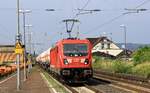 DB 187 206 mit Kesselzug aufgenommen in Rheinbrohl am 12.09.2023