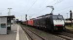 DB 189 090-4 + 189 039-1 REV/KG 9/13.03.19 mit Erzzug.