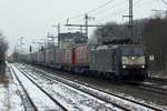 MRCE/TXL ES64F4-098/189 998-8(REV/KWEK/05.04.12) mit dem DGS 40576 aus Verona Q.E auf dem Weg nach Padborg/DK.