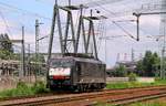 MRCE/SBB Cargo ES64F4-084/ 189 984-8 Class 189-VE aufgenommen am Umspannwerk Hamburg Dradenau/Waltershof.