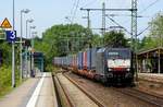 MRCE/TXL 189 936-8 mit dem DGS 40577 auf dem Weg nach Verona hier festgehalten bei der Durchfahrt in Schleswig.